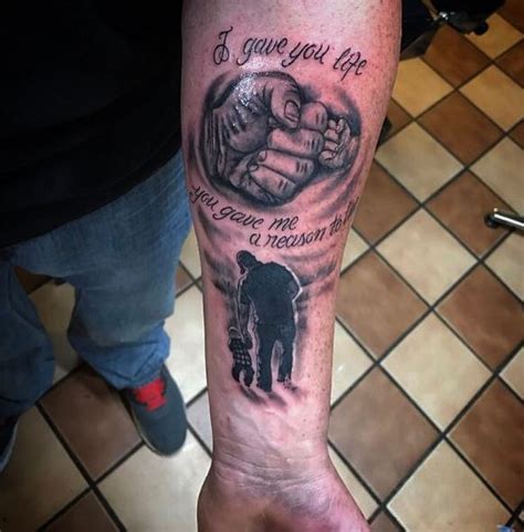 tattoo papa|forearm tattoos dedicated to fathers.